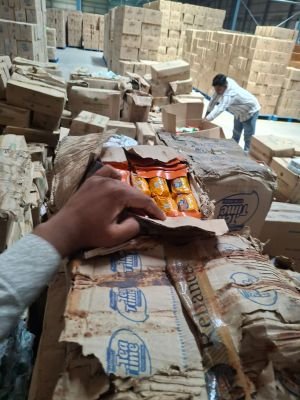 Damaged Stock of Biscuits & Chocolates